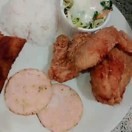 Bandeja con Pollo
