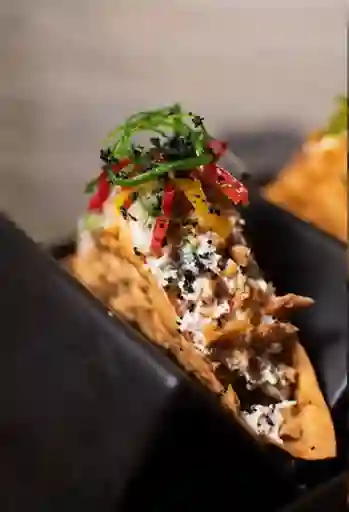 Tacos de Chicharron X 3