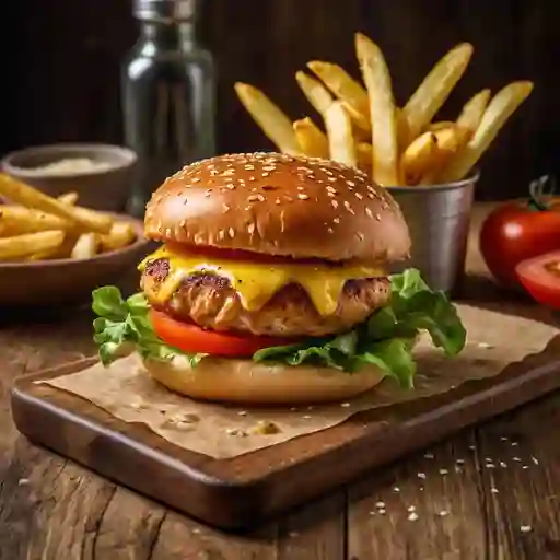 Hamburguesa Pollo