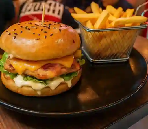 Hamburguesa Milanesa de Pollo