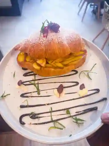 Croissant Pistacho y Banano