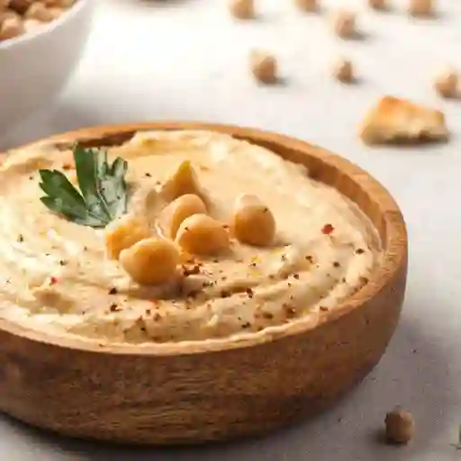 Humus con Pan Fresco