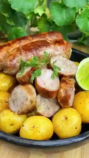 Chorizo más Papas a la Francesa
