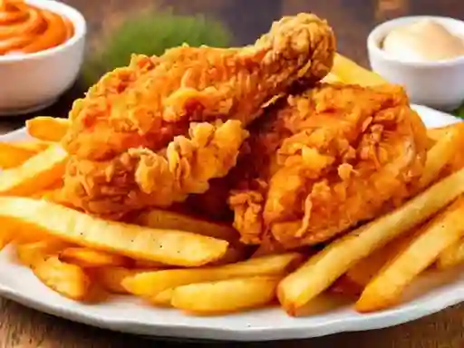 1/4 Pollo Broster