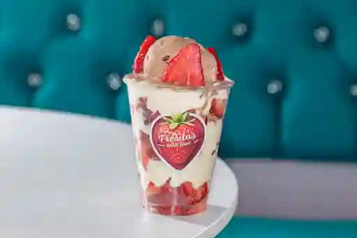 Fresas con Helado