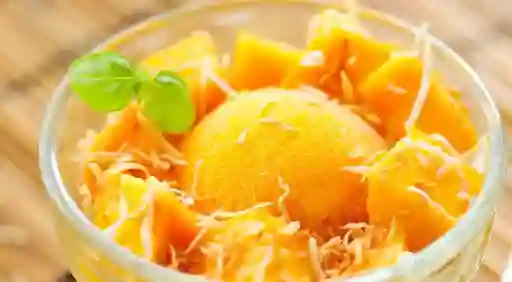 Helado De Frutos Amarillos