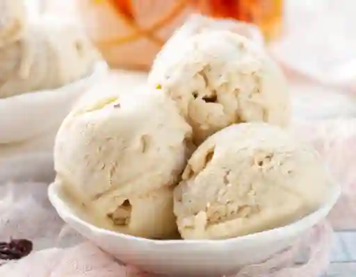 Helado De Ron Pasas