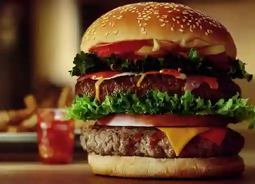 Hamburguesa Doble Carne