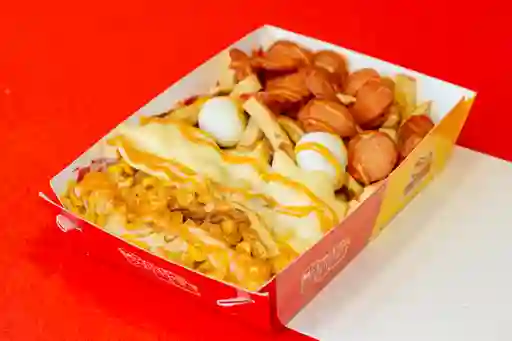 Salchipapa Especial