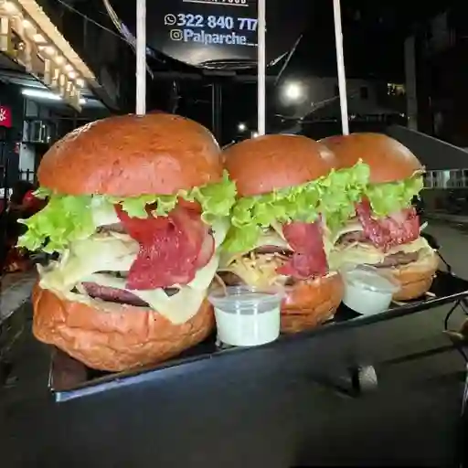 Promo 3X2 Hamburguesa Bacón (Tocineta)