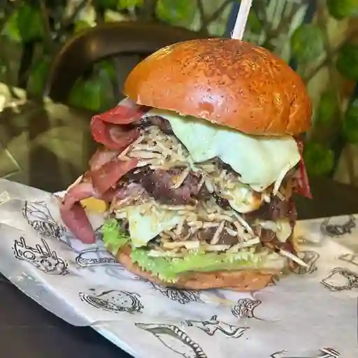 Hamburguesa la Monster Parche