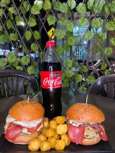 Hamburguesa Two Parche