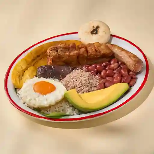 Bandeja Paisa La Sociedad