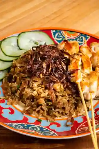 Nasi Goreng con Pollo