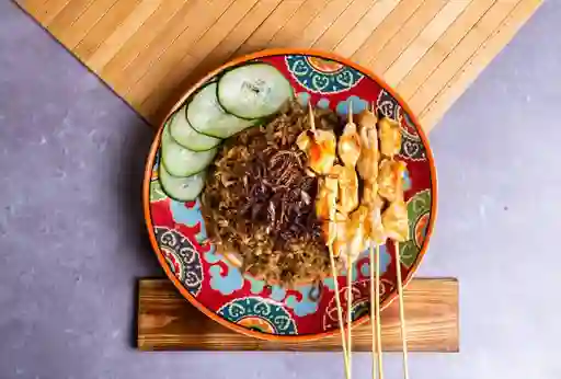 Nasi Goreng con Camarones