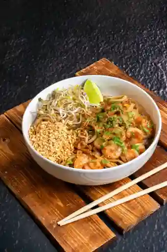 Phad Thai con Mariscos