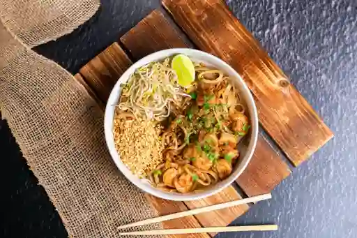 Phad Thai con Pollo