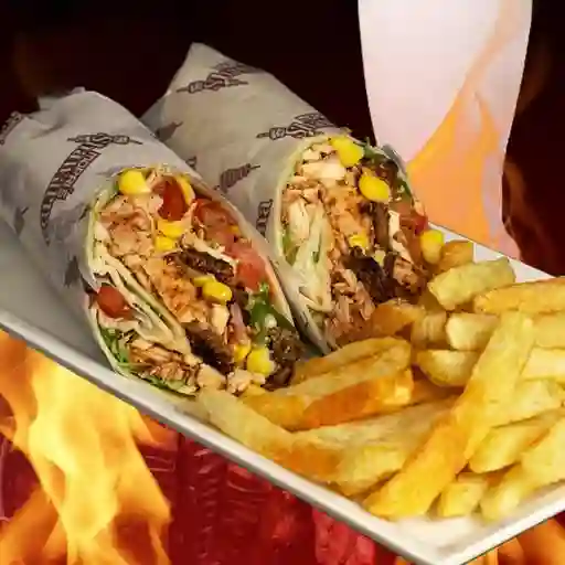 Combo 1 Shawarma Al Barril