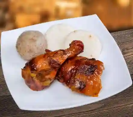 Un Cuarto Pollo Asado