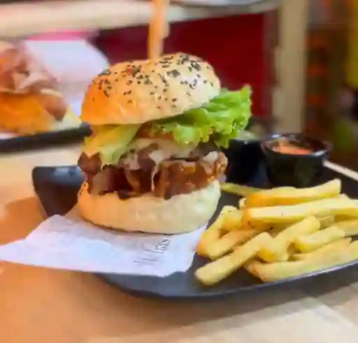 Hamburguesa Chori Texana Grande