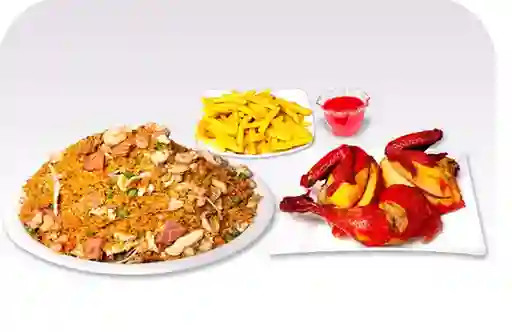 Arroz Chino Pollo Frito