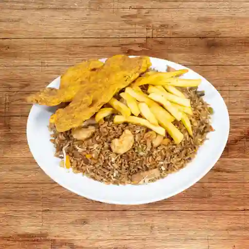 Arroz Chino con Chuleta