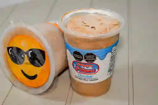 Vaso de Helado Sabor a Chocolate 9oz