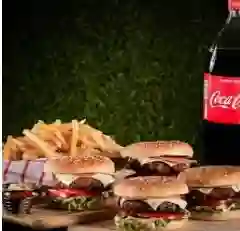 Hamburguesas Sencillas X 4