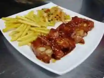 Costillas Bbq 250 gr