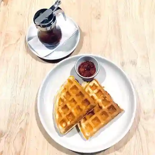 Waffle de Pan de Yuca