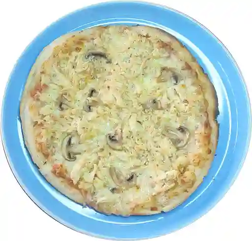 Pizza Pollo y Champiñón