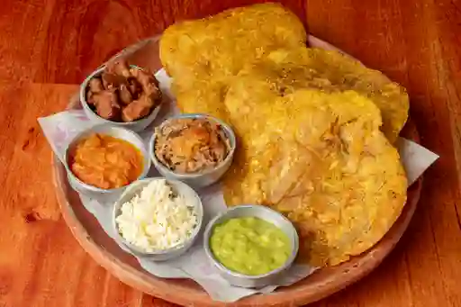 Patacones Engallados - Carne