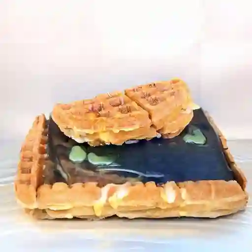 Waffle Hawaiano