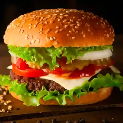Hamburguesa Artesanal Sencilla