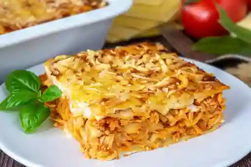Lasaña Pollo