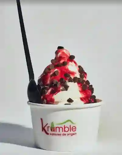 Vaso Mediano 8 Onz + 2 Toppings
