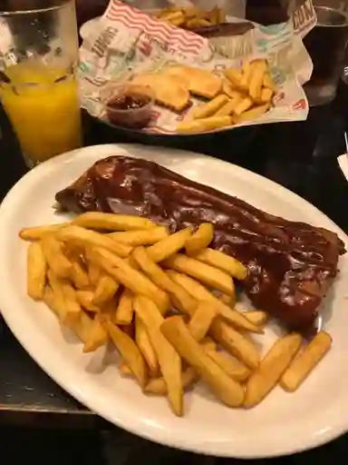 Combo Costillas a la Bbq
