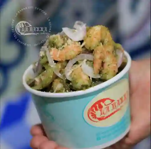Camarón al Pesto