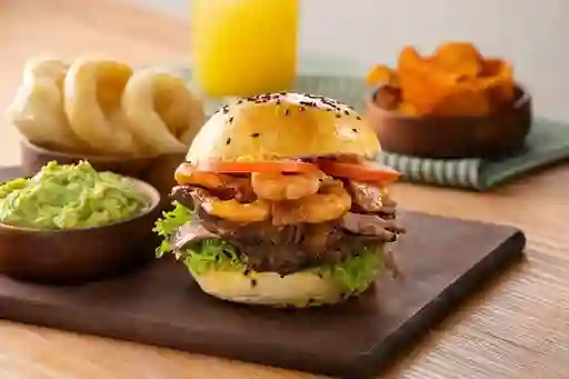 Hamburguesa de Camarones