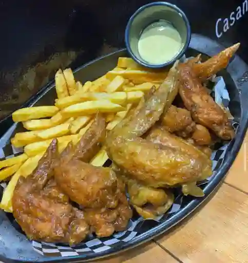 Alitas Apandas Parche para los Dos
