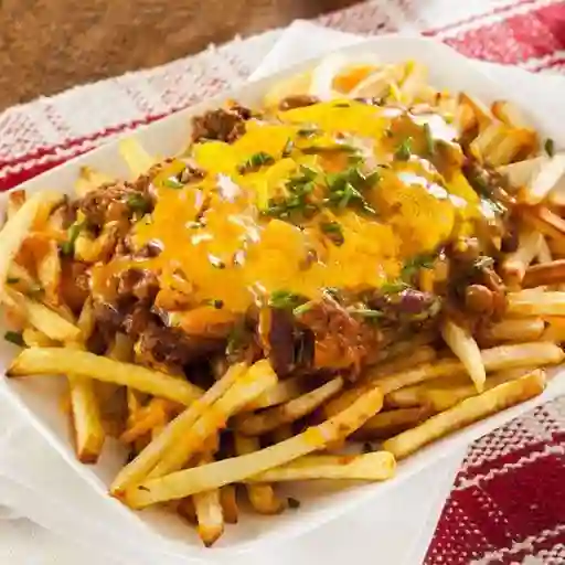 Salchipapa Mixta