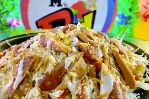 Salchipapa Costeña