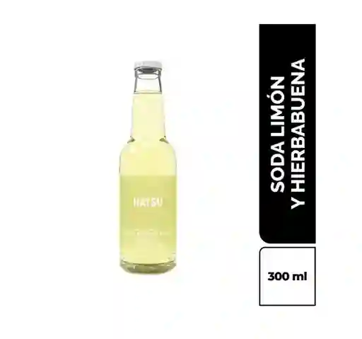 Soda Hatsu Limón & Hierbabuena 300 ml
