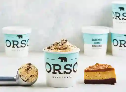 2X1 Medio Litro Helado Chocoflan