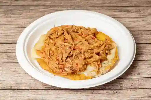 Patacon con Carne Desmechada