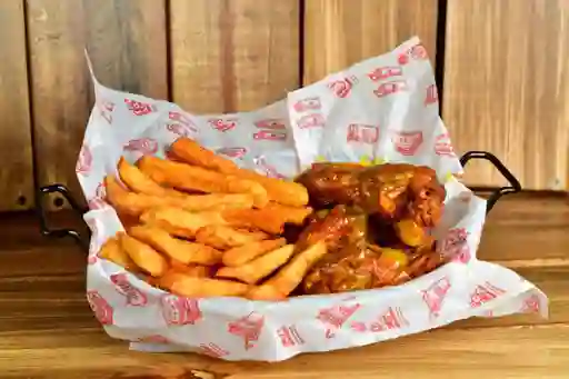 Alitas Miel Mostaza
