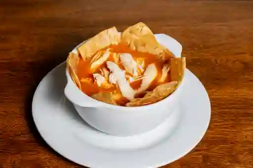 Sopa Mexicana con Pollo