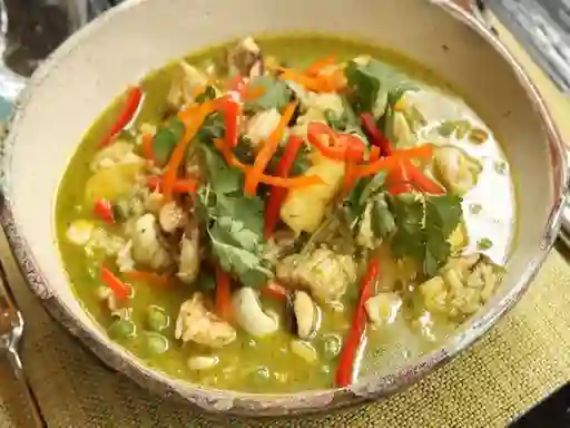 Aguadito de Mariscos y Pescado