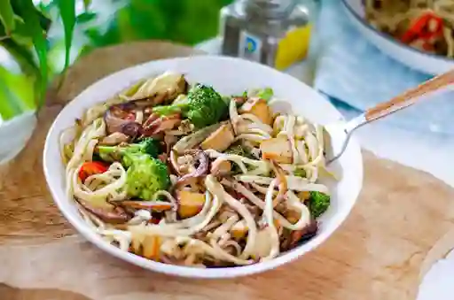 Espagueti Vegetariano
