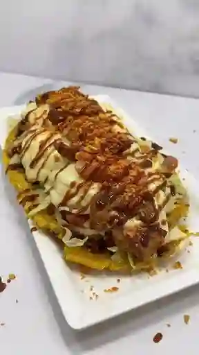 Patacón con Queso